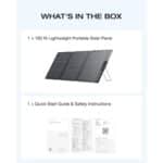 EcoFlow Lightweight 160W Bifacial Portable Solar Panel - Image 7