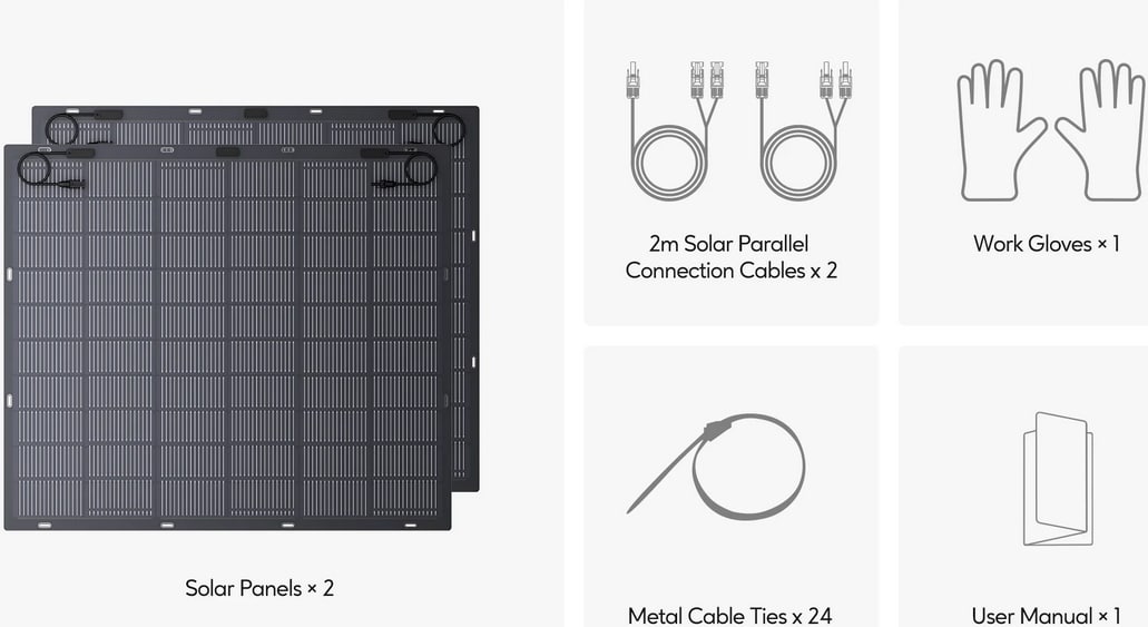 Zendure Flexible Solar Panels 2x230W