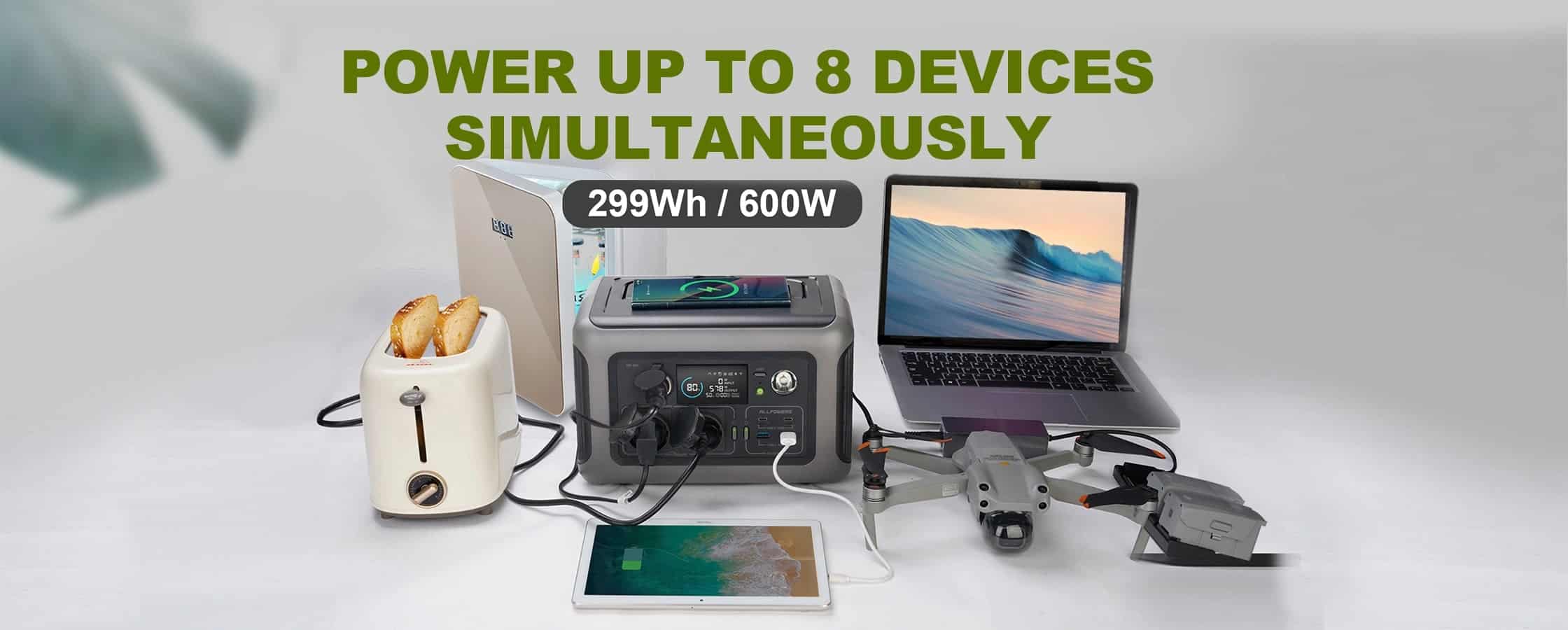 ALLPOWERS R600 преносима зарядна станция