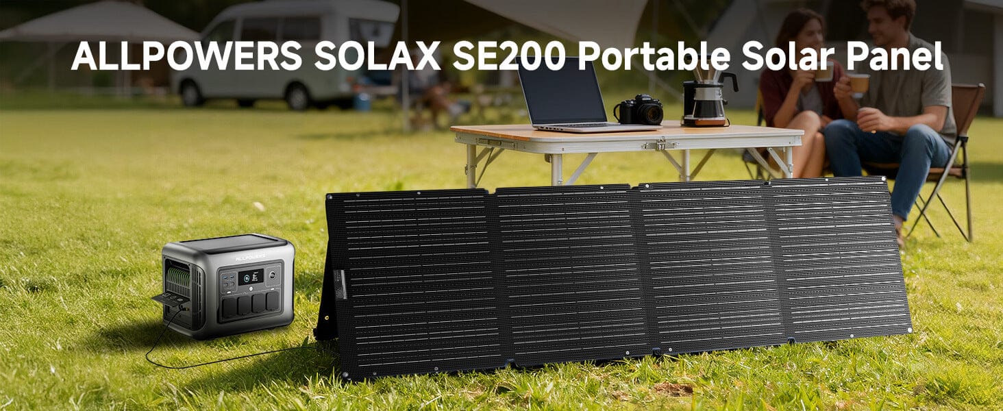 ALLPOWERS SOLAX SE200 сгъваем соларен панел