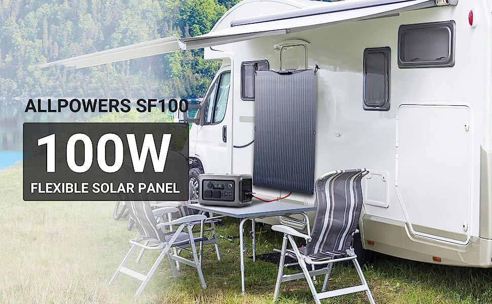 ALLPOWERS SF100 flexible solar panel